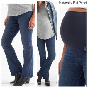 Gap Maternity Full Panel Long and Lean 26L